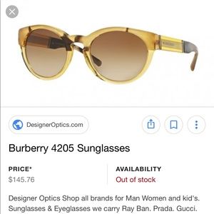 Burberry sunglasses
